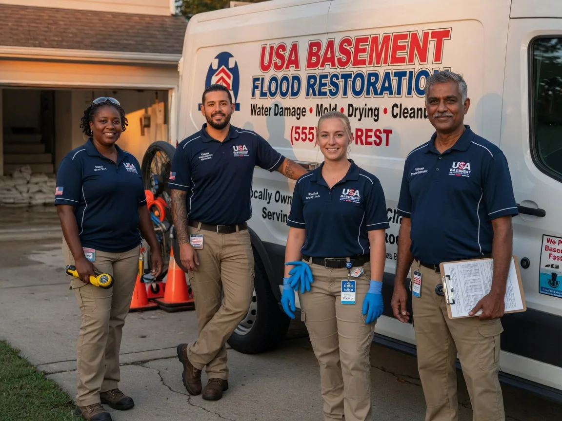 Basement Flood Cleanup company in Moffit, ND